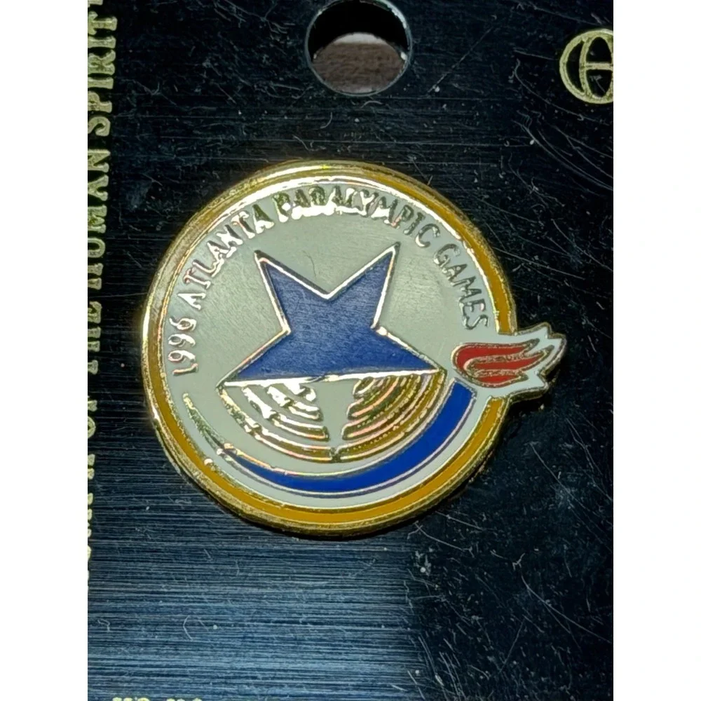Vintage 1996 Atlanta Olympic Games Paraplympic‎ Pin